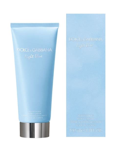 dolce gabbana light blue refreshing body cream 100ml